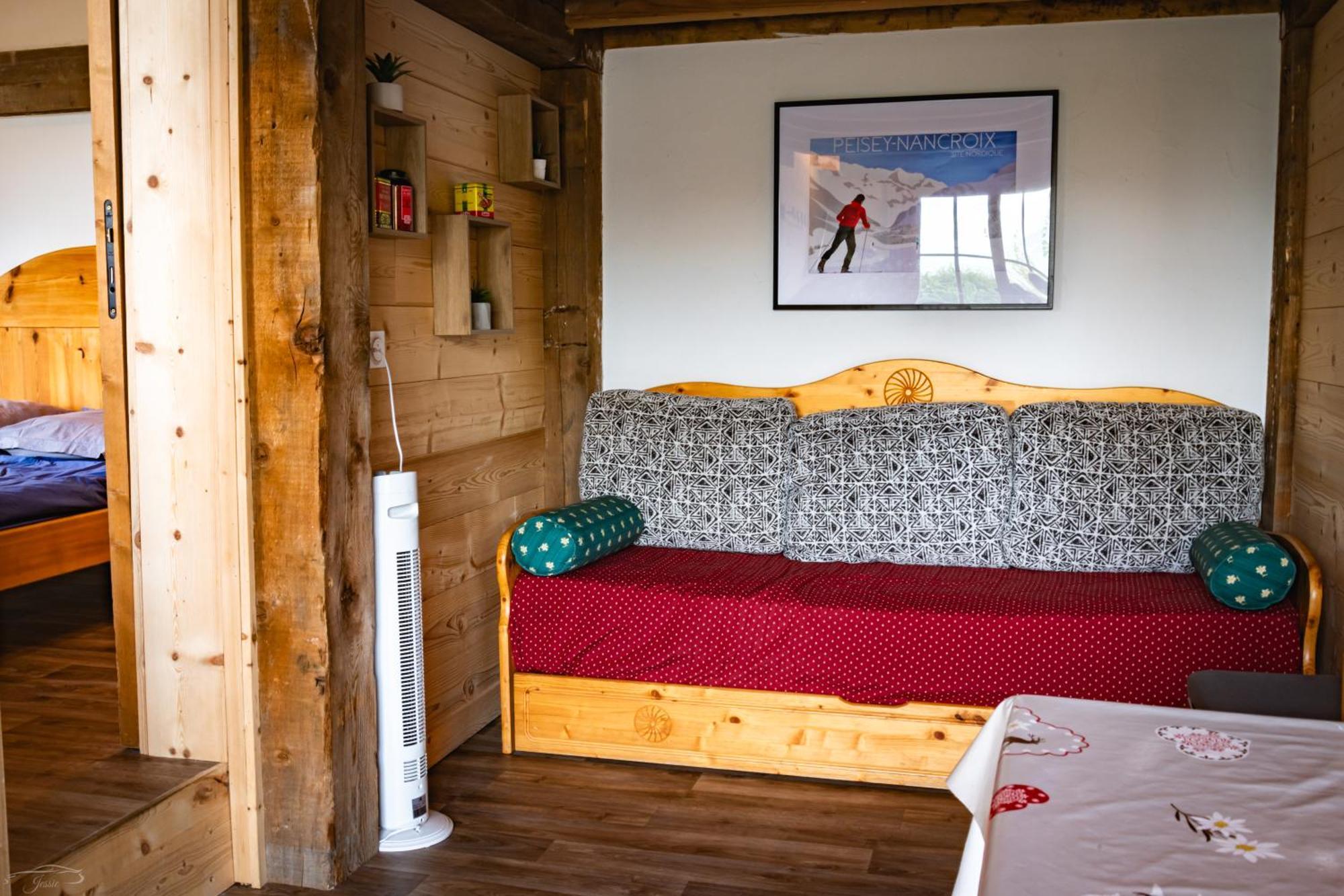 Chalet Balneo Billard La Plagne Savoie Vue Top Exteriér fotografie
