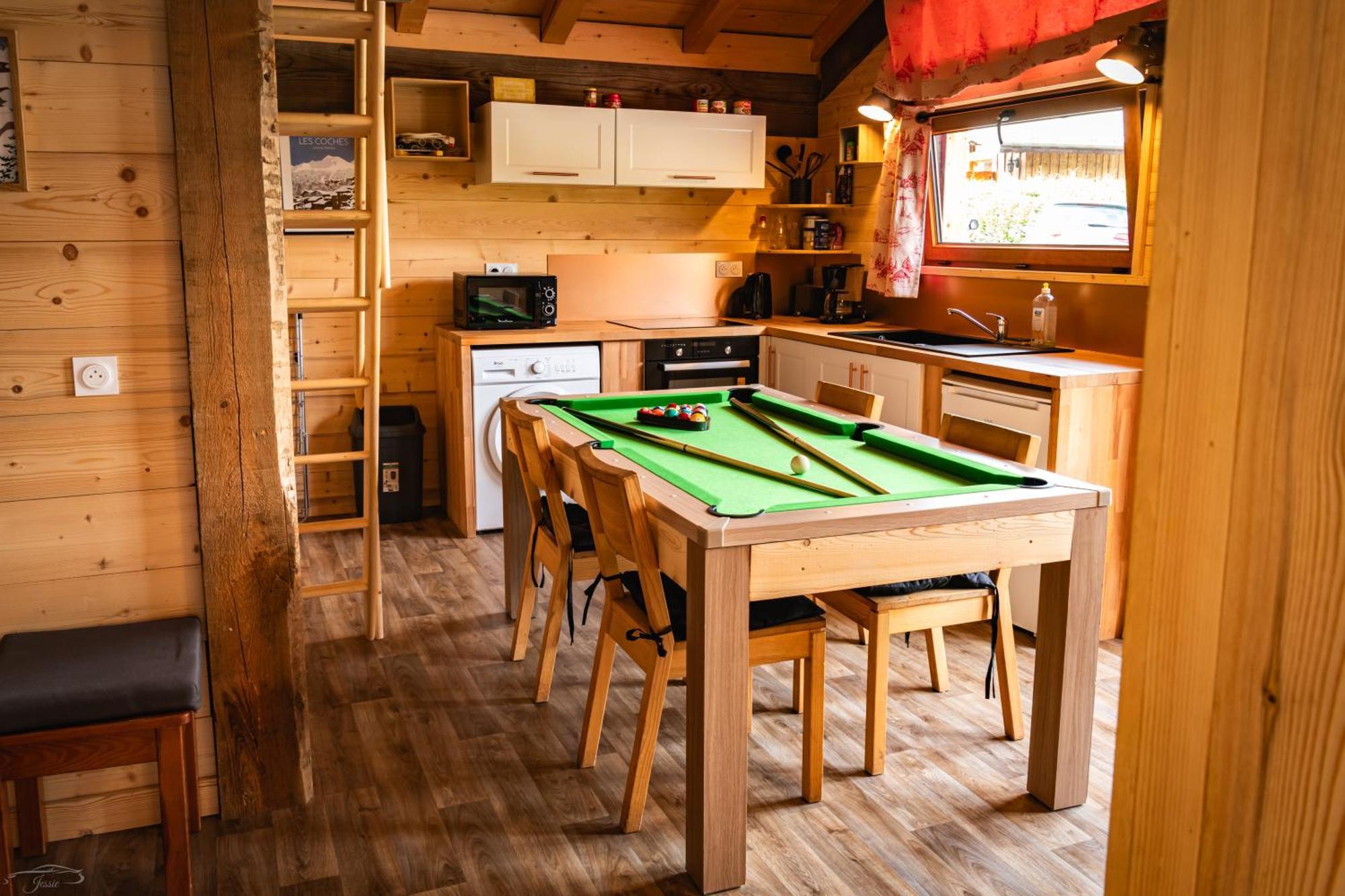 Chalet Balneo Billard La Plagne Savoie Vue Top Exteriér fotografie