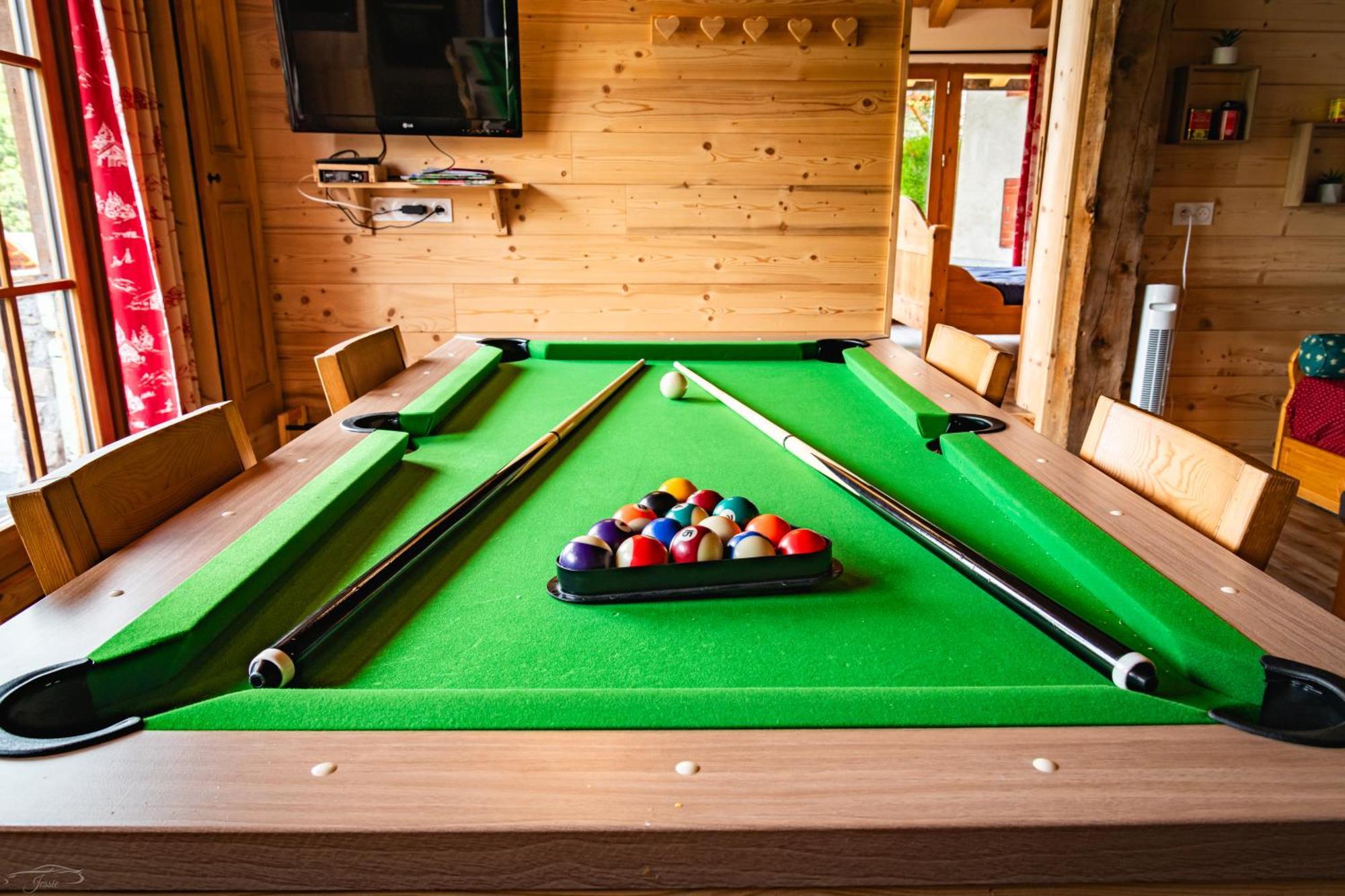 Chalet Balneo Billard La Plagne Savoie Vue Top Exteriér fotografie