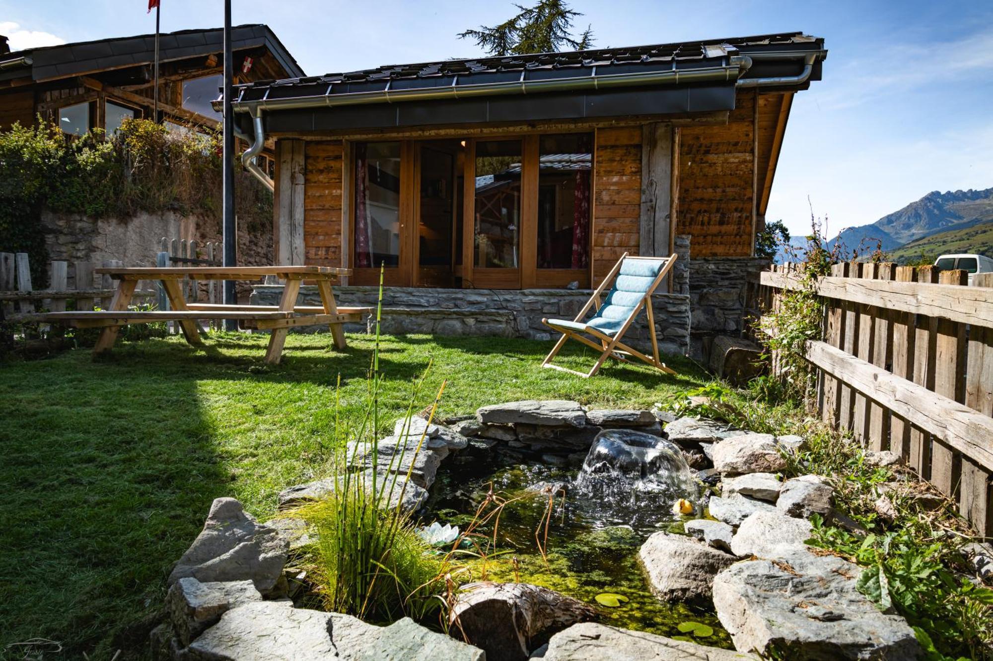 Chalet Balneo Billard La Plagne Savoie Vue Top Exteriér fotografie